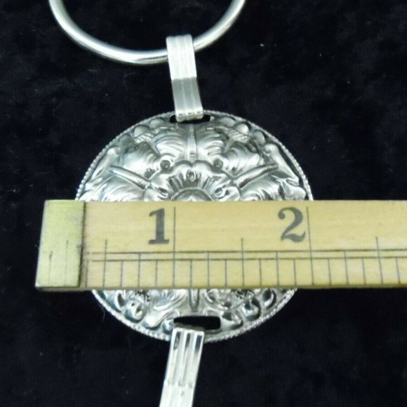 Lot of 2 Vintage Silvertone  & Brass Belt with  Ha - Picture 9 of 10